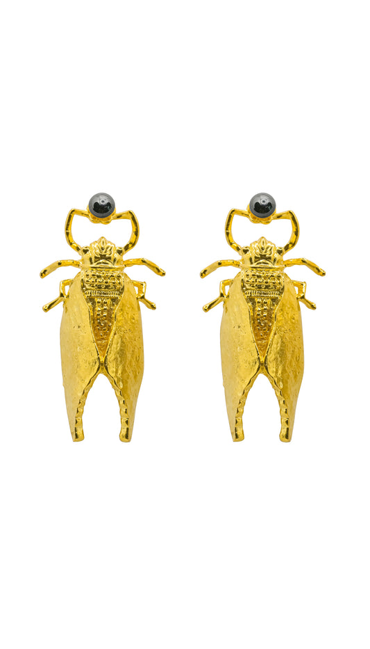 THE GOLDEN GRASSHOPPER - GREY PEARL
